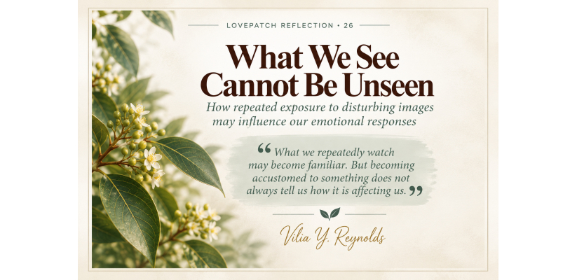 What We See Cannot Be Unseen - CRCTC Camphor Resiliance Centre for Trauma Training Counselling and Consultation