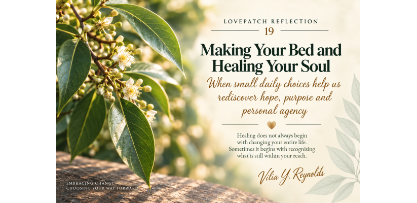 Making Your Bed and Healing Your Soul